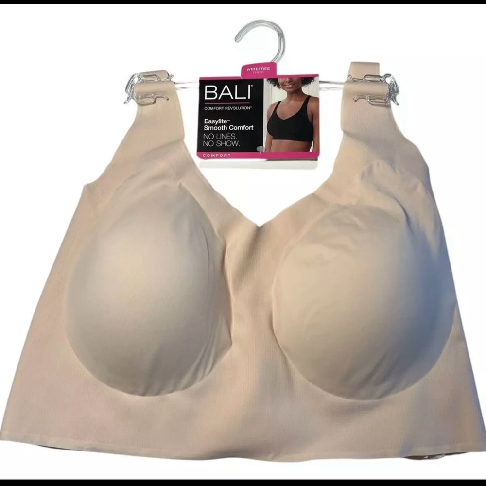 Bali Women's Cream Comfort Revolution Bra